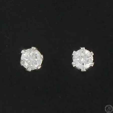 Timanttikorvakorut, 2xn.0,20ct, 585vk, paino 1,2g Vikt: 1,2 g