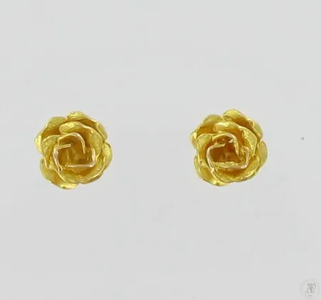Korvakorut, 585, paino 1,2g Vikt: 1,2 g