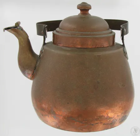 Kuparikahvipannu, korkeus 14cm, 1 L.