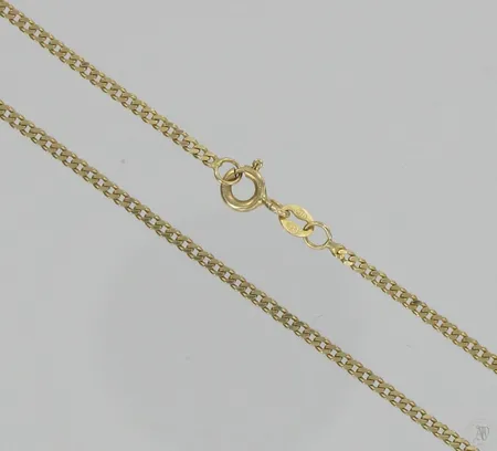 Panssarikaulaketju, pituus 46cm, 585, paino 3,7g Vikt: 3,7 g