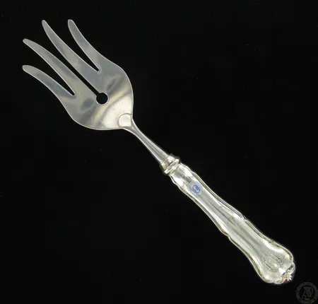 Kakkuatrain Chippendale, kaiverrettu, 830br, paino 61,1g Vikt: 61,1 g