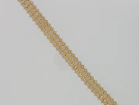 Kaulaketju, pituus 43,0cm, vääntynyt, 750, paino 45,0g Vikt: 45   g