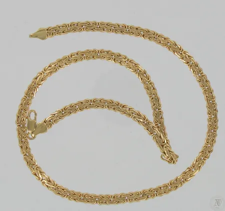 Viallinen kaulakoru, 585, paino 12,9g Vikt: 12,9 g