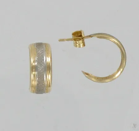 Korvakorut, Ø 12mm, 585, paino 0,8g Vikt: 0,8 g