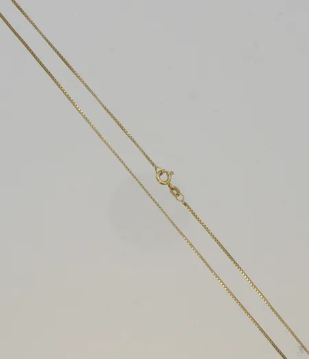 Venetsiakulaketju, pituus 52cm, 585, paino 3,0g Vikt: 3   g
