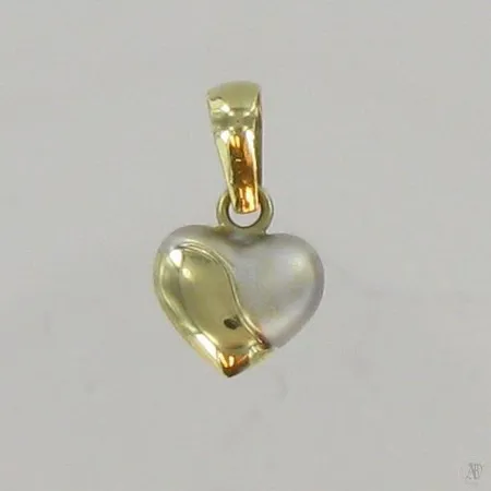 Sydänriipus, korkeus 13mm, 585, paino 0,3g Vikt: 0,3 g