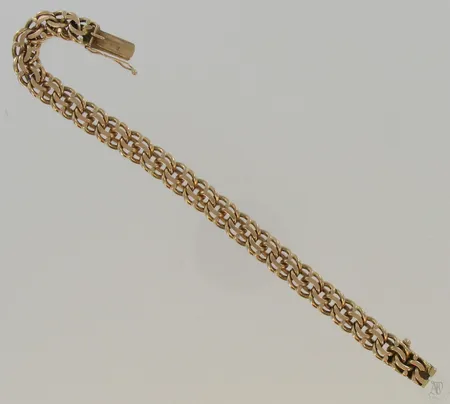 Ranneketju, pituus 19,0cm, 585, paino 33,4g Vikt: 33,4 g