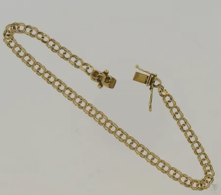 Ranneketju, viallinen, 585, paino 4,9g Vikt: 4,9 g