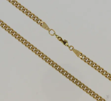 Panssarikaulaketju, pituus 57,5cm, 585, paino 29,6g Vikt: 29,6 g