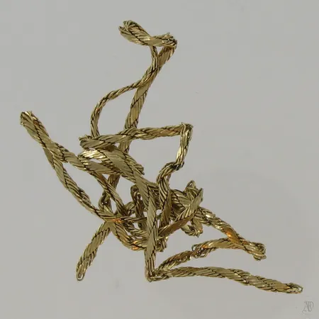 Kaulaketju, viallinen, 585, paino 5,1g Vikt: 5,1 g
