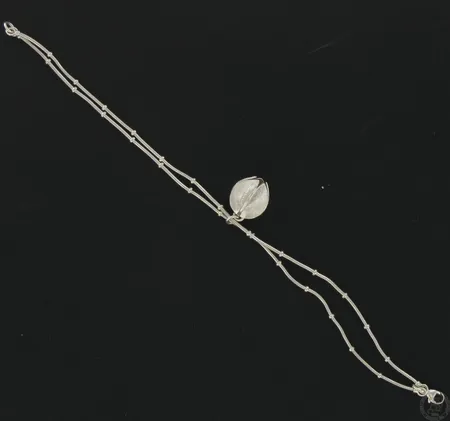 Rannekoru, Kalevala Koru, lumikukka, pituus 19,5cm, 925, paino 9,3g Vikt: 9,3 g