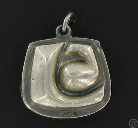 Riipus, Lapponia, v.1977, korkeus 2,5cm, 925, paino 6,9g Vikt: 6,9 g