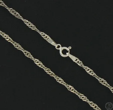 Kaulaketju, pituus 42,0cm, 925, paino 3,2g Vikt: 3,2 g