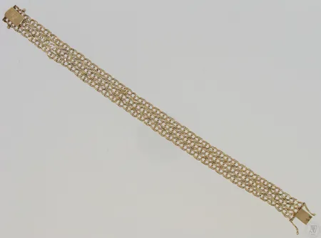 Viallinen rannekoru, 585, paino 12,0g Vikt: 12   g