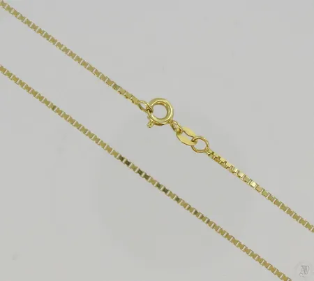 Venetsiakaulaketju, pituus 60cm, 585, paino 5,2g Vikt: 5,2 g