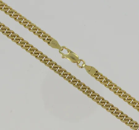 Panssarikaulaketju, pituus 55cm, 585, paino 30,3g Vikt: 30,3 g