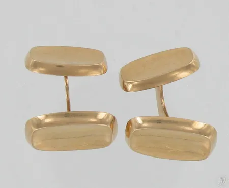 Vialliset kalvosinnapit, 585, paino 4,9g Vikt: 4,9 g
