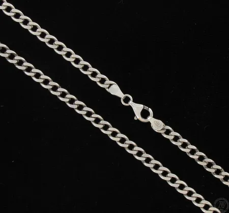 Panssarikaulaketju, pituus 45cm, 925, paino 15,8g Vikt: 15,8 g
