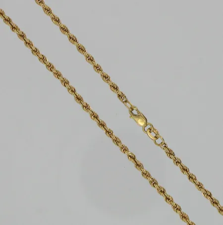 Cordellkaulaketju, pituus 41cm, 585, paino 3,5g Vikt: 3,5 g
