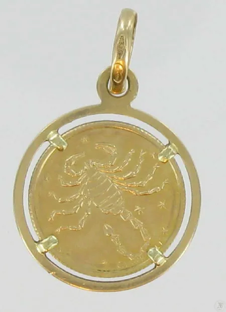 Horoskooppiriipus, 585, paino 3,3g Vikt: 3,3 g
