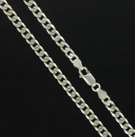 Panssarikaulaketju, pituus 60cm, 925, paino 34,3g Vikt: 34,3 g