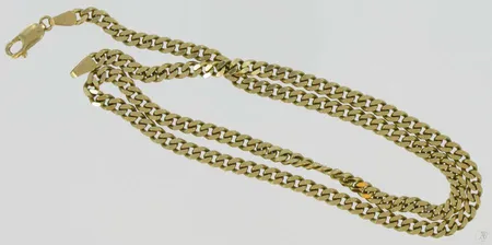Panssarikaulaketju, pituus 45,5cm, 585, paino 22,2g Vikt: 22,2 g