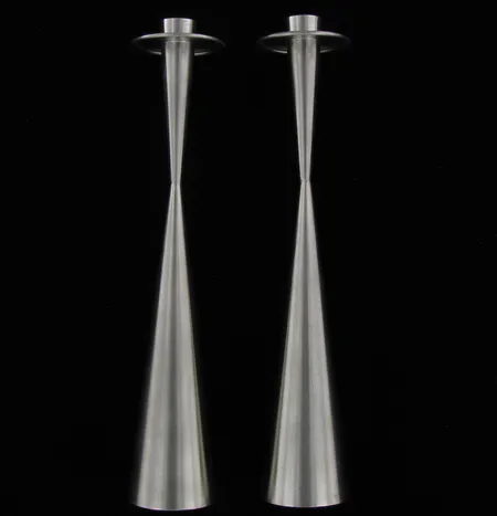 Kynttilänjalat design Tapio Wirkkala, korkeus 235mm