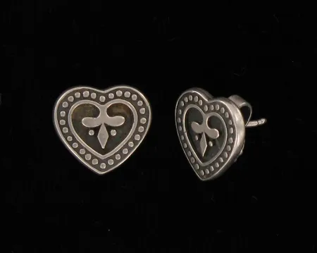 Korvakorut Kalevala Koru, korkeus 14mm, 925, paino 5,9g Vikt: 5,9 g