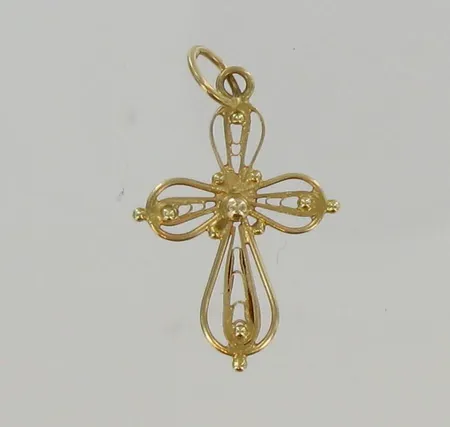 Ristiriipus, korkeus 26mm, 585, paino 1,3g Vikt: 1,3 g