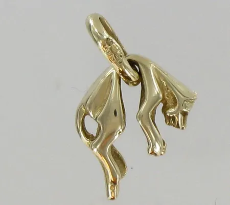 Pantteririipus, korkeus 26mm, 585, paino 5,0g Vikt: 5   g