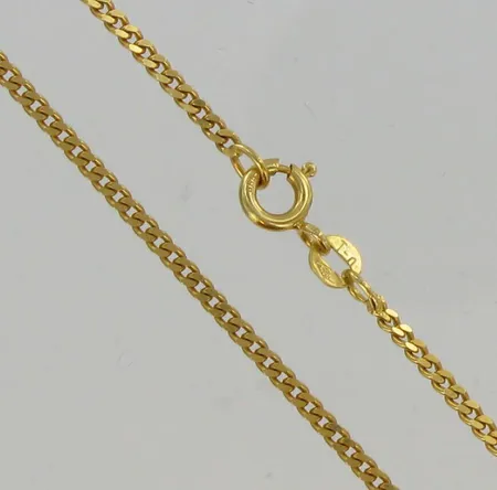 Panssarikaulaketju, pituus 45,0cm, 585, paino 5,8g Vikt: 5,8 g