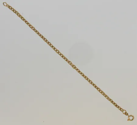 Ankkuriranneketju, pituus 19,5cm, 585, paino 6,4g Vikt: 6,4 g