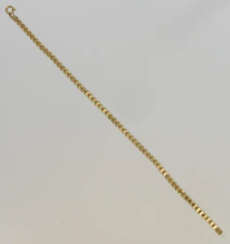 Ranneketju, pituus 21,0cm, 585, paino 4,2g Vikt: 4,2 g