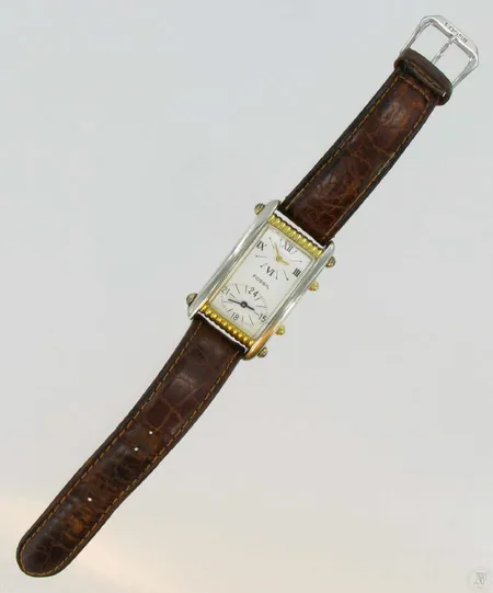 Miesten teräsrannekello Fossil TM-6235, quartz, kulumia