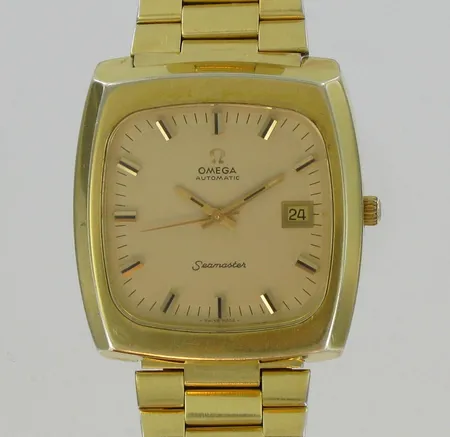Teräsrannekello Omega automatic Seamaster, Ø 38mm.