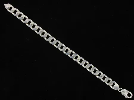 Panssariranneketju, pituus 210mm, 925, paino 25,7g Vikt: 25,7 g