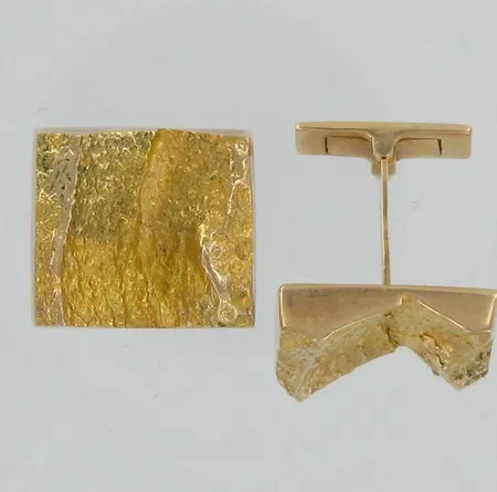 Kalvosinnapit Lapponia Björn Weckström v.1971, 585, paino 14,2g Vikt: 14,2 g