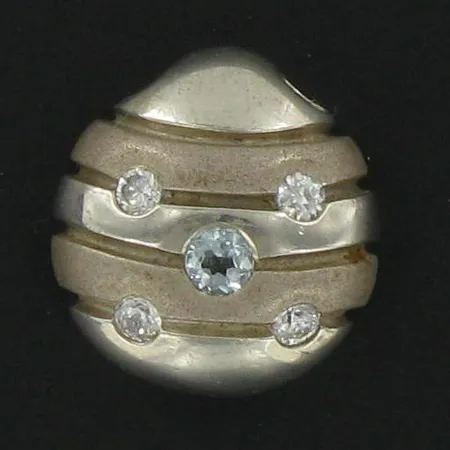 Kiviriipus, Ø 17mm, 925br, paino 4,9g Vikt: 4,9 g