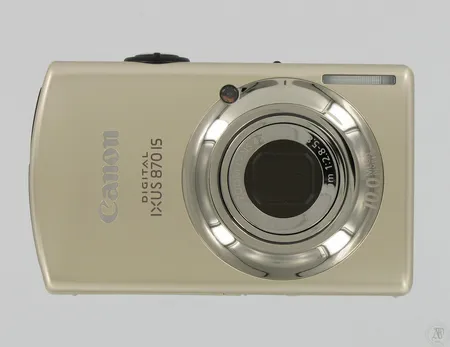 Digikamera Canon Ixus 870IS, 10,0 mega pixels + tarvikkeet, laatikossa, uudenveroinen