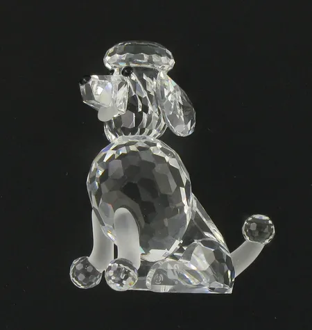 Kristallinen koriste-esine, Swarovski, korkeus 45mm