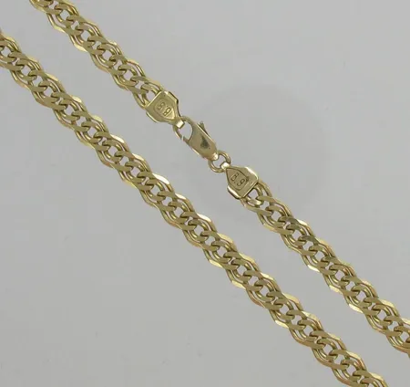 Kaulaketju, pituus 51,0cm, 585, paino 24,4g Vikt: 24,4 g
