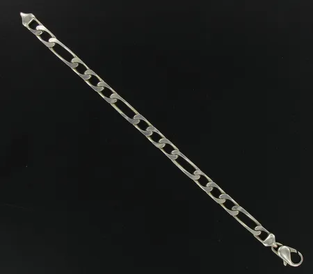 Figaroranneketju, pituus 20,0cm, 925, paino 18,0g Vikt: 18   g