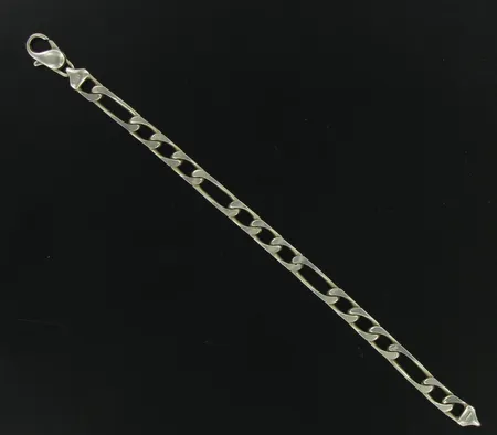 Figaroranneketju, pituus 20,0cm, 925, paino 17,7g Vikt: 17,7 g