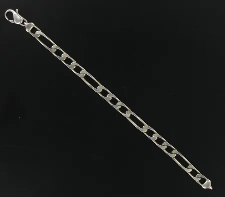 Figaroranneketju, pituus 20,0cm, 925, paino 18,0g Vikt: 18   g
