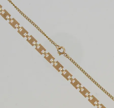 Kaulakoru, pituus 36,5cm, 585, paino 5,0g Vikt: 5   g
