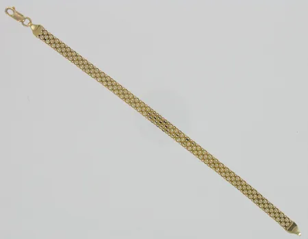 Ranneketju, käytön jälkiä, pituus 190mm, 585, paino 4,5g Vikt: 4,5 g