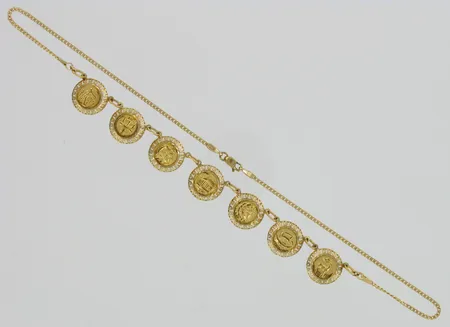 Kaulakoru, pituus 43cm, 585, paino 12,5g Vikt: 12,5 g