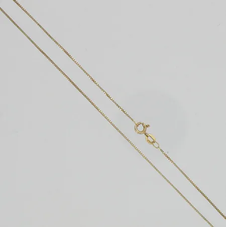 Kaulaketju, pituus 41cm, 585, paino 1,4g Vikt: 1,4 g