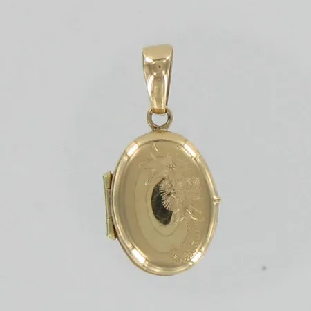 Medaljonki, korkeus 23mm, 585, paino 1,2g Vikt: 1,2 g