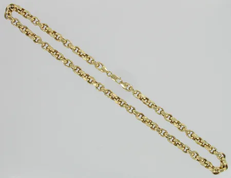 Papukaulaketju, pituus 51cm, 585, paino 38,7g Vikt: 38,7 g